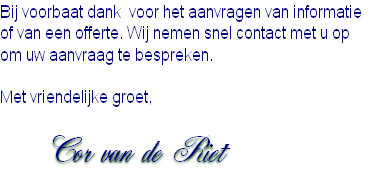 Cor van de Riet